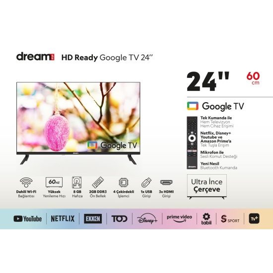 70656-dreamstar-24-60-cm-ekran-hd-frameless-google-tv-televizyon-dreamstar-cercevesiz-google-tv-24inch-ozellik